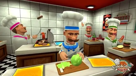 Cook'd Up VR game