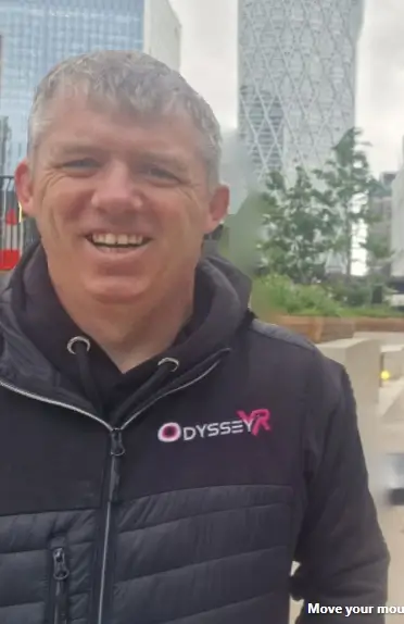 Garry Ballantyne, co-founder of OdysseyVR