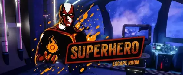 SuperHero VR escape room